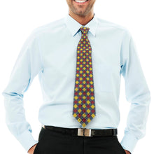 Handcrafted Multi-Color Bead Pearl Tie Vibrant and Chic