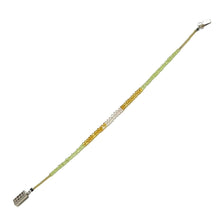 Mix Natural Semiprecious Stone Facet Rondelle Beads Bracelet