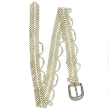 Handmade Fancy Design Pearl D-Shaped Buckle Belt Unique Giftware