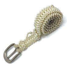 Handmade Fancy Design Pearl D-Shaped Buckle Belt Unique Giftware