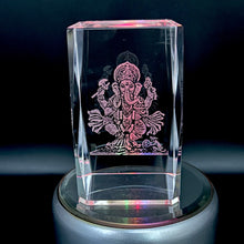 3D Crystal Ganesha Lamp Divine Blessings