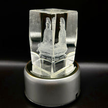 3D Crystal Sitting Buddha Lamp Enlightenment