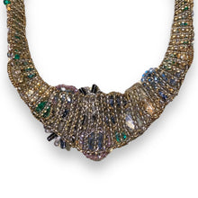 Handmade Choker Smoky Colors 20