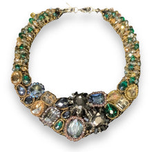 Handmade Choker Smoky Colors 20