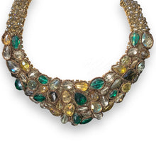 Handmade Choker Smoky Colors 20