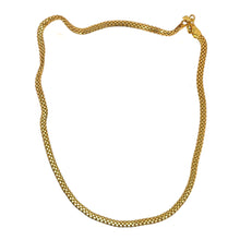 Electroplated Gold Plated Chain Snake Chain Style Necklace Jewelry