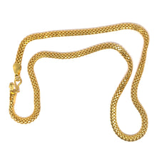 Electroplated Gold Plated Chain Snake Chain Style Necklace Jewelry