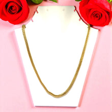 Electroplated Gold Plated Chain Snake Chain Style Necklace Jewelry