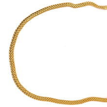 Electroplated Gold Plated Chain Snake Chain Style Necklace Jewelry