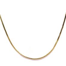 Gold Plated Serpentine Joint S- Shaped Links Chain Necklace Jewelry