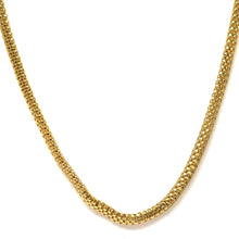 Electroplated Gold Plated Chain Snake Chain Style Necklace Jewelry
