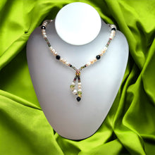 Natural Multi Tourmaline Pearl Citrine Peridot Beads Crafted Necklace