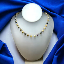Natural Sapphire Heart Briolette Bead Gemstone Necklace Jewelry