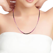 Natural Ruby Rondelle Facet Cut Beads Precious Necklace