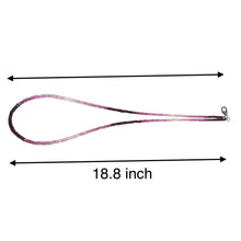 Natural Ruby Rondelle Facet Cut Beads Precious Necklace