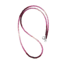 Natural Ruby Rondelle Facet Cut Beads Precious Necklace