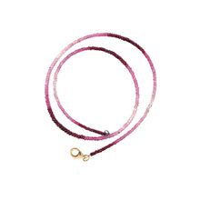 Natural Ruby Rondelle Facet Cut Beads Precious Necklace