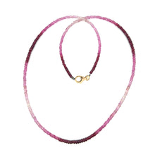 Natural Ruby Rondelle Facet Cut Beads Precious Necklace