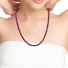 Natural Garnet Hexagon Facet Bead Gemstone Necklace Jewelry