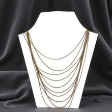 Multi-Layer Chain with Hoop 42-Inch Long Opera Necklace – Versatile Layered Fashion Jewelry