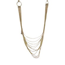 Multi-Layer Chain with Hoop 42-Inch Long Opera Necklace – Versatile Layered Fashion Jewelry