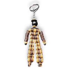 Handmade Keyring Coconut Shell Hangman Organic Keychain