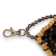 Handmade Keyring Coconut Shell Snaphook Purse Organic Keychain