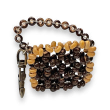 Handmade Keyring Coconut Shell Snaphook Purse Organic Keychain