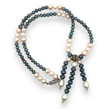 Natural Multi Tourmaline Pearl Peridot Birthstone Necklace Jewelry