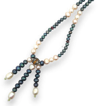 Natural Multi Tourmaline Pearl Peridot Birthstone Necklace Jewelry