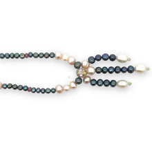 Natural Peridot Multi Tourmaline Pearl Handmade Necklace Jewelry