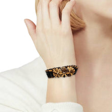 Handmade Brown Coconut Shell Band Stretchable Eco-Friendly Bracelet