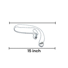 Classic Heart Pendant Necklace Classic White Stone – Elegant Everyday Fashion Jewelry