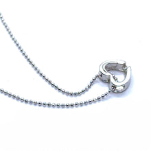 Classic Heart Pendant Necklace Classic White Stone – Elegant Everyday Fashion Jewelry