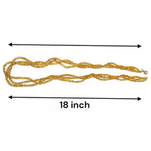 Natural Citrine Rondelle Facet Cut Beads Gemstone Twisted Necklace