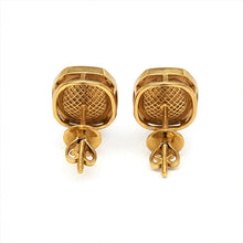 18K Yellow Gold Diamond Polki Earrings – Sophisticated Indian Styling for Weddings and Celebrations
