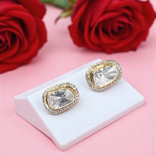 14K Yellow Gold Diamond Polki Earrings – Traditional Design with Jadau-Inspired Elegance - JEWELNJOY
