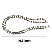 Fresh Water Pearl Plain 6mm Round Semiprecious Necklace