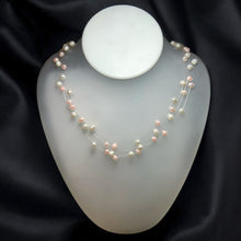 Fresh Water Pearl Round Plain June Gemstone Necklace