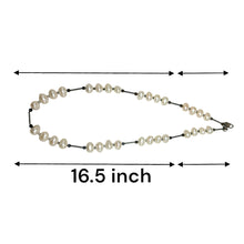 Fresh Water Pearl Oval 9x7mm June Birth Gemstone Necklace