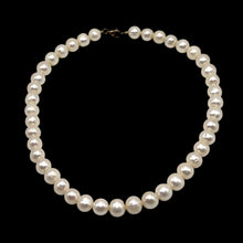Pearl Chic Plain White Necklace June Birthstone