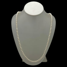Pearl Classic June Birthstone White Plain Necklace