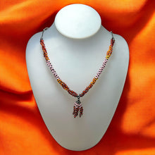 Lustrous Multi Colored Cubic Zirconia Beads Necklace