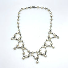 Pearl Elegant White Festoon Style Necklace