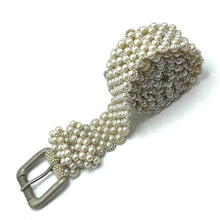 Handcrafted Jacket Design Pearl Buckled Belt Unique Giftware