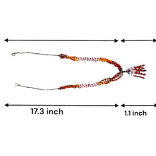 Lustrous Multi Colored Cubic Zirconia Beads Necklace