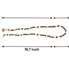 Pearl Classic Plain with Coral Handmade Necklace