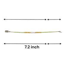 Mix Natural Semiprecious Stone Facet Rondelle Beads Bracelet