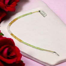 Mix Natural Semiprecious Stone Facet Rondelle Beads Bracelet