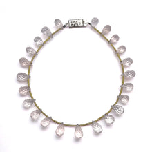 Rose Quartz Natural Briolette Facet Cut Drop Beads Gemstone Bracelet